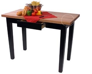 John Boos CAS-RN Black 3" Locking Caster - 4 / ST