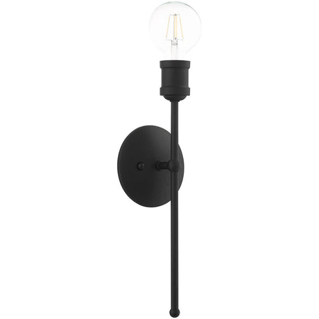 Livex Lighting 16711-04 1 Light Black Wall Sconce