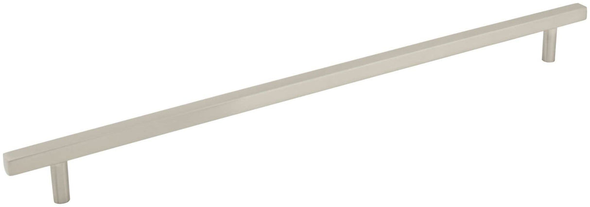 Jeffrey Alexander 845-305BNBDL 305 mm Center-to-Center Brushed Pewter Square Dominique Cabinet Bar Pull