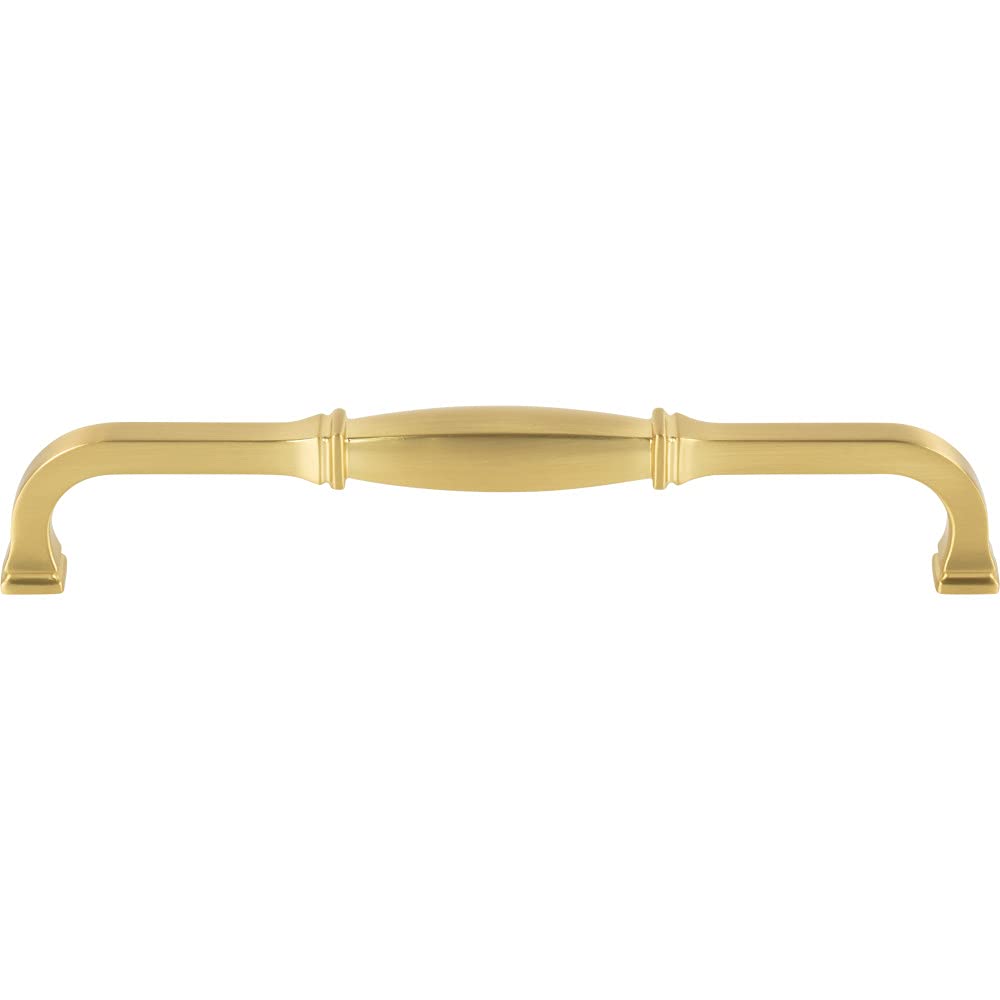 Jeffrey Alexander 278-192BG 192 mm Center-to-Center Brushed Gold Audrey Cabinet Pull
