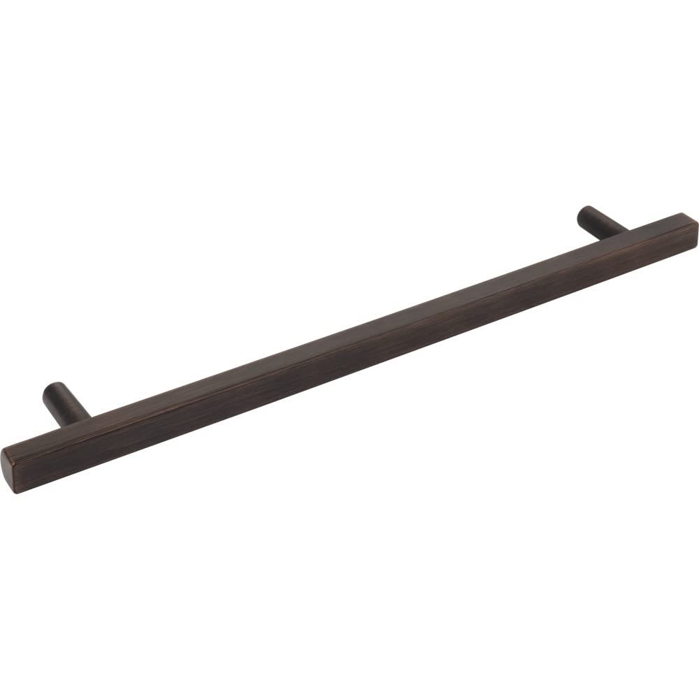 Jeffrey Alexander 845-12DBAC 12" Center-to-Center Brushed Oil Rubbed Bronze Square Dominique Appliance Handle