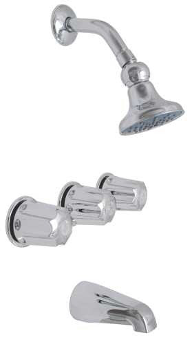 Gerber G0053100 Chrome Hardwater Two Handle Centerset Lavatory Faucet Less D...