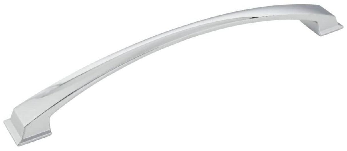 Jeffrey Alexander 944-12PC 12" Center-to-Center Polished Chrome Arched Roman Appliance Handle