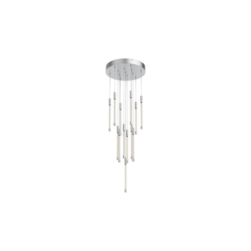 Kuzco MP75113-CH MOTIF 13" 13 HEAD MULTI-PENDANT CHROME 52W 120VAC WITH LED DRIVER 2700K 90CRI