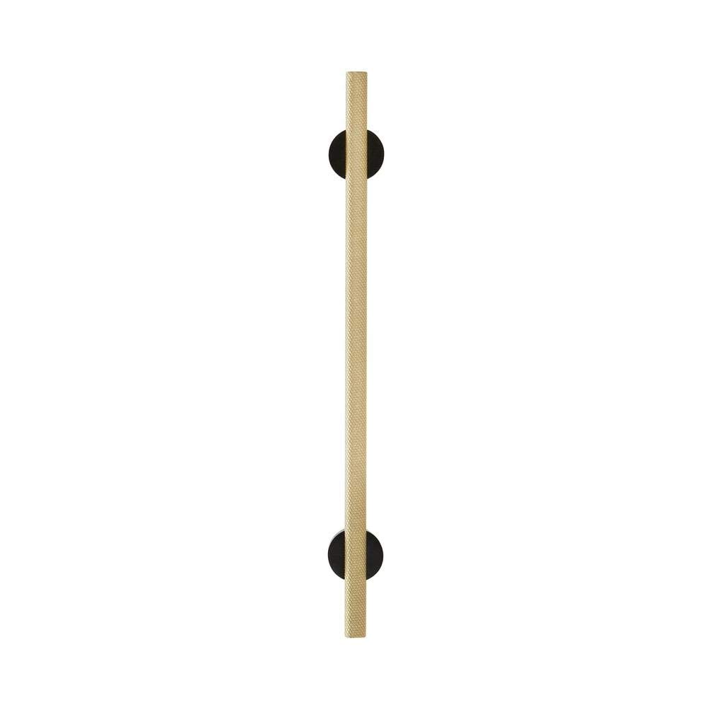 Amerock Cabinet Pull Matte Black/Matte Gold 7-9/16 inch (192 mm) Center to Center Transcendent 1 Pack Drawer Pull Drawer Handle Cabinet Hardware