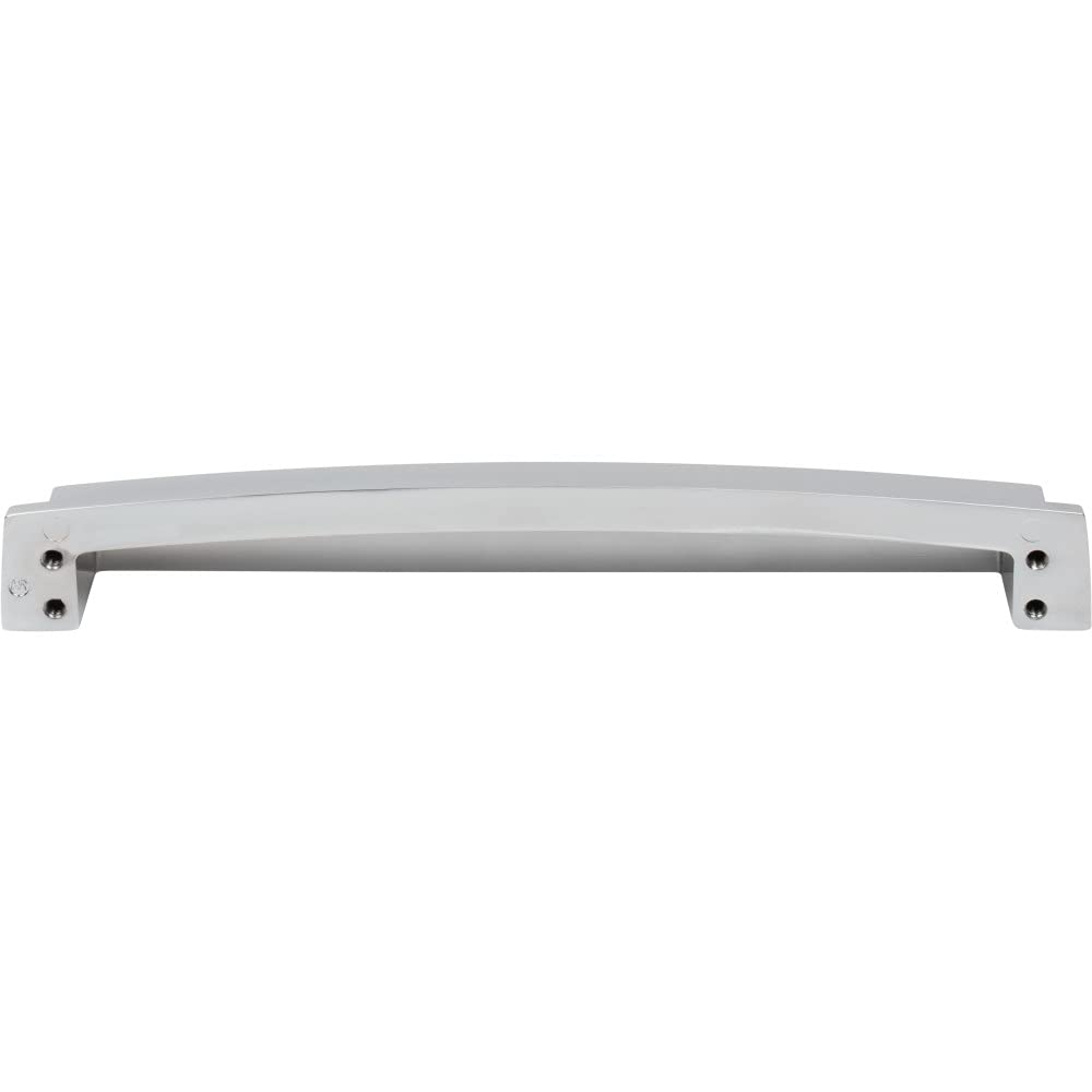 Jeffrey Alexander 141-192PC 192 mm Center Polished Chrome Square-to-Center Square Renzo Cabinet Cup Pull