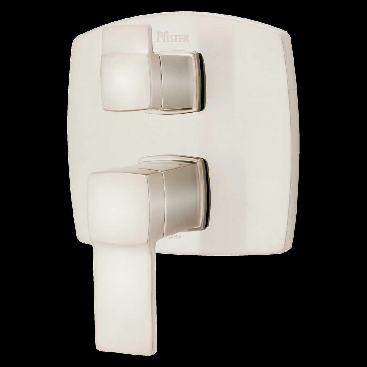 Deckard Stacked Diverter Trim Kit in Brushed Nickel