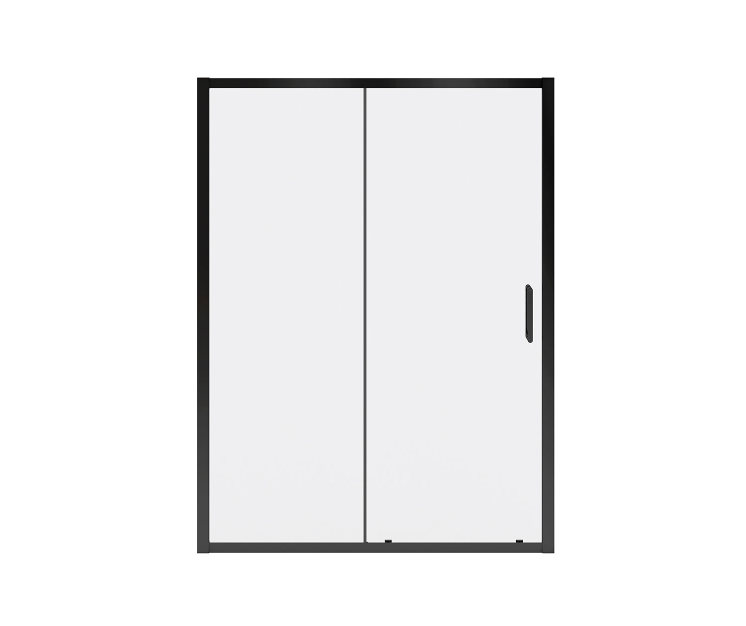 MAAX 135238-900-340-000 Connect Pro 57-58 ½ x 76 in. 6mm Sliding Shower Door for Alcove Installation with Clear glass in Matte Black