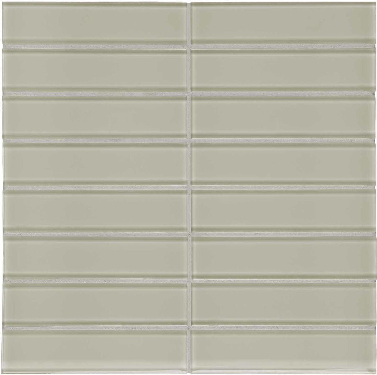 Anatolia Tile 1.5 X 6 Inch Element Earth Stacked Glass Mosaics. 1 Sheet = .96 Sq. Ft. 3001-0036-0 (35-117) - premium natural stone mosaic tile from Anatolia Tile, available at PoshHaus showroom in Keene, NH