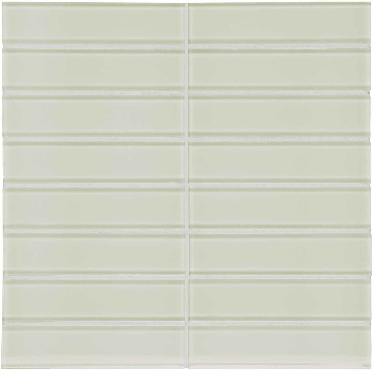 Anatolia Tile 1.5 X 6 Inch Element Sand Stacked Glass Mosaics. 1 Sheet = .96 Sq. Ft. 3001-0068-0 (35-118) - premium natural stone mosaic tile from Anatolia Tile, available at PoshHaus showroom in Keene, NH