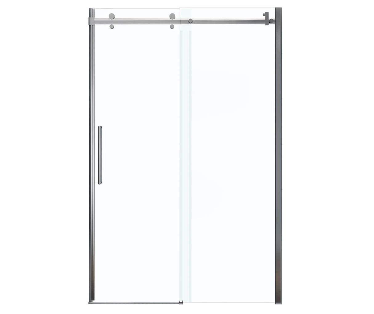 MAAX 138996-900-084-000 Halo 44 ½-47 x 78 ¾ in. 8mm Sliding Shower Door for Alcove Installation with Clear glass in Chrome