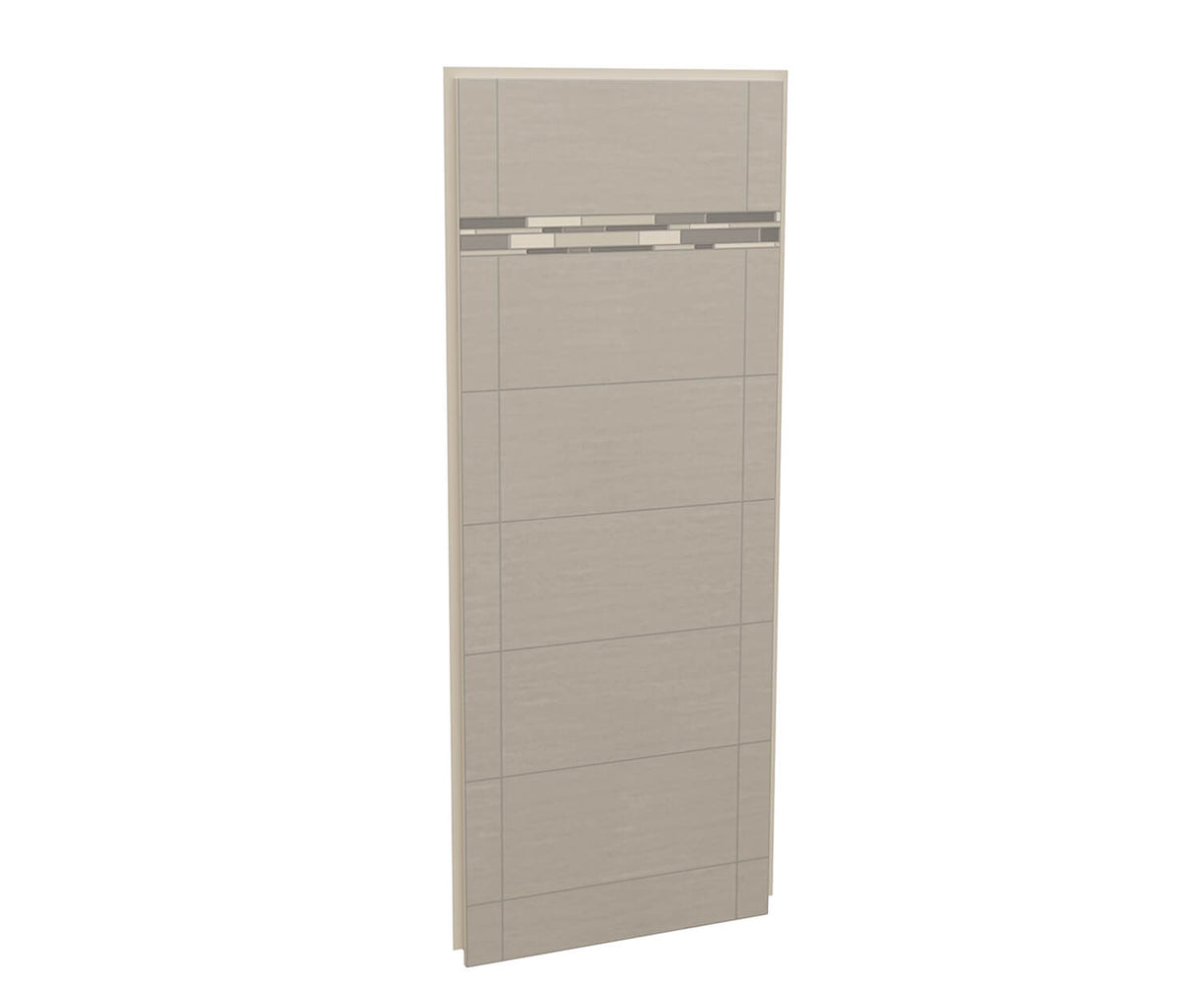 MAAX 103409-300-502 Utile 32 in. Composite Direct-to-Stud Side Wall in Origin Greige