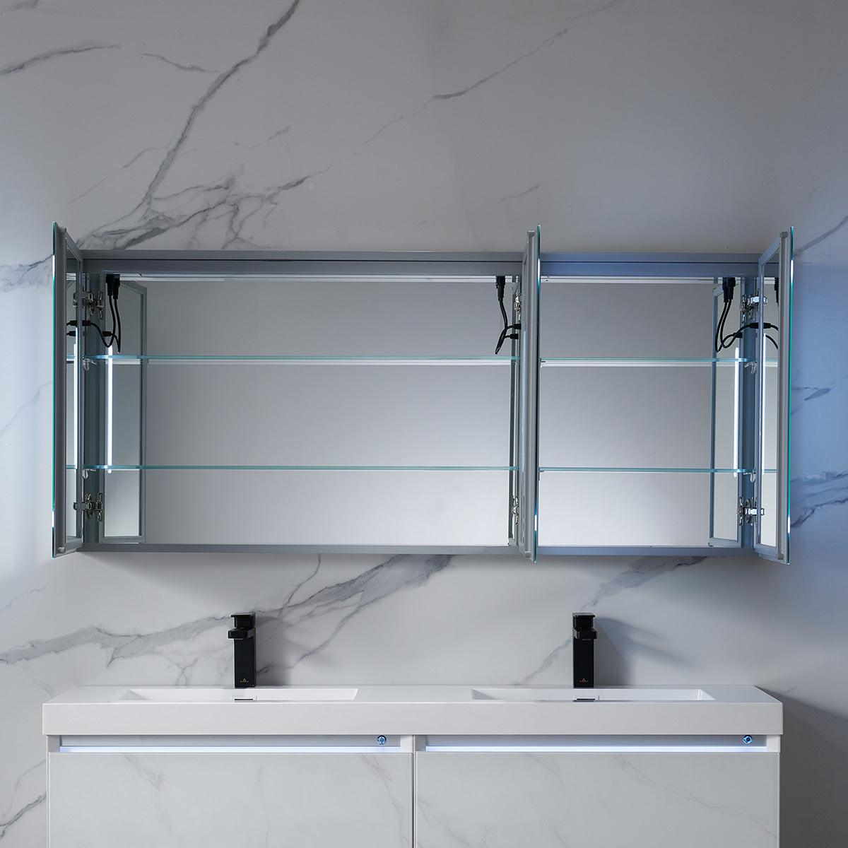 Blossom Rigel LED Medicine Cabinet – Versatile Sizes with Advanced Functionality