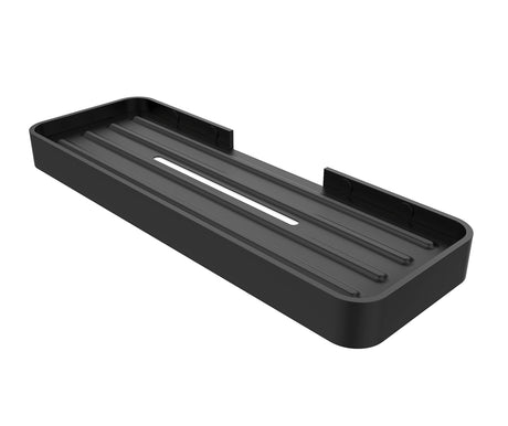 Swanstone Odile Suite Rectangular Shelf with Soap Tray in Matte Black RCTS10045084.340