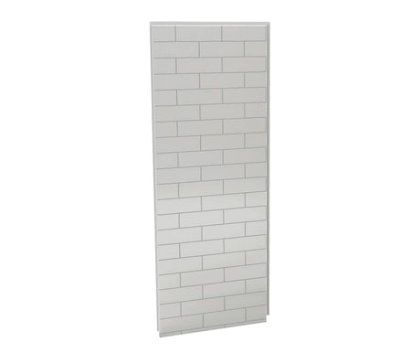MAAX 103409-301-500 Utile 32 in. Composite Direct-to-Stud Side Wall in Metro Soft Grey