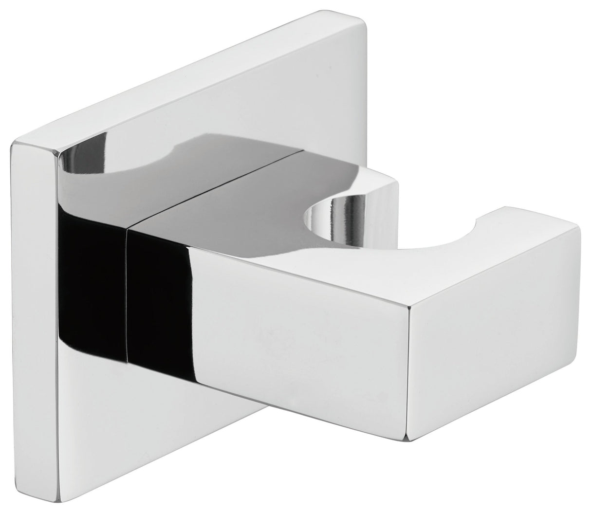 DAX Brass Square Shower Holder, Chrome DAX-080-CR