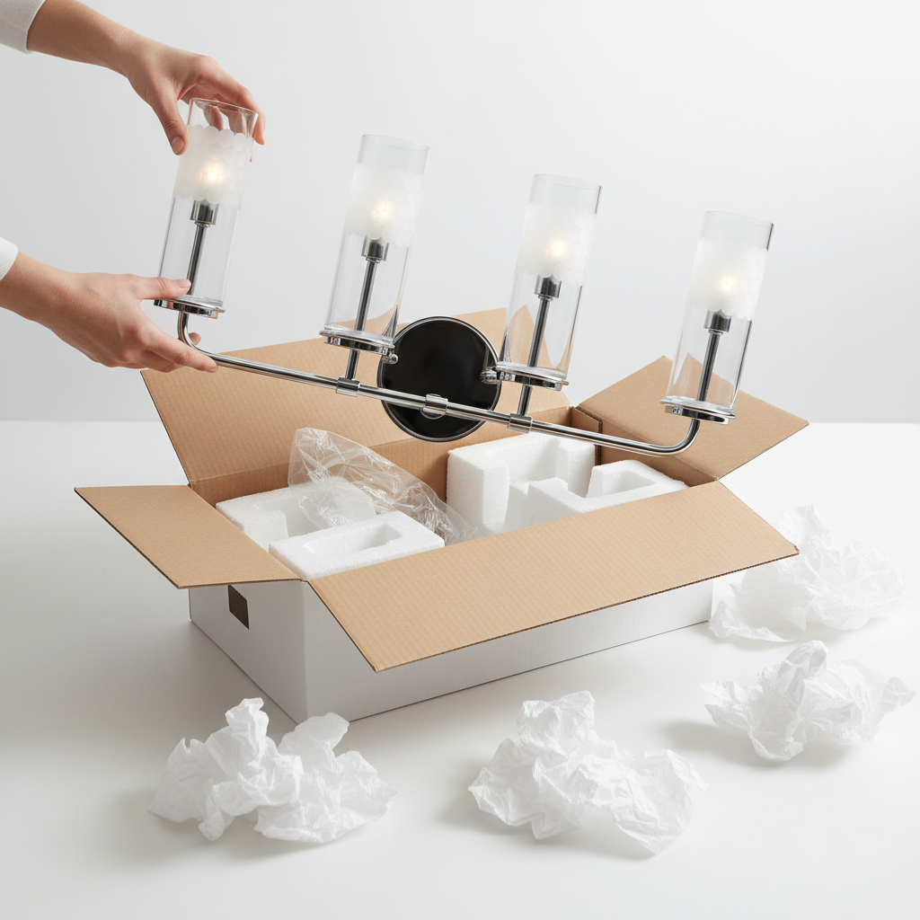 Hudson Valley Wentworth Four Light Wall Sconce in Polished Nickel by Hudson Valley 3904-PN