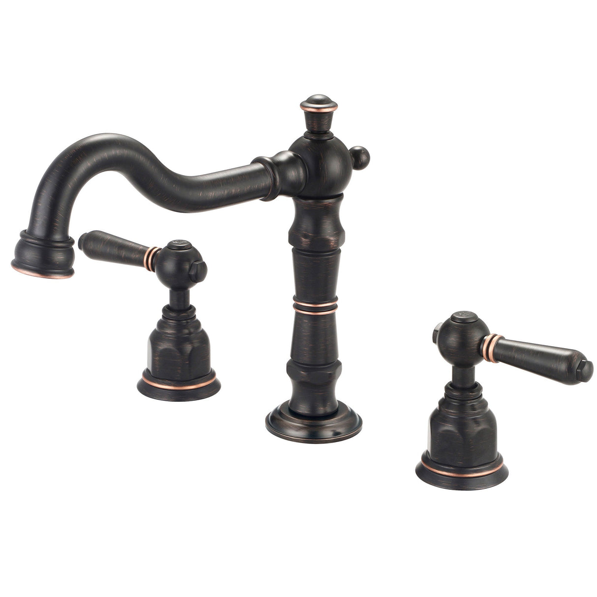 Pioneer 3AM400-MZ Americana Two Handle Lavatory Widespread Faucet in Moroccan Bronze