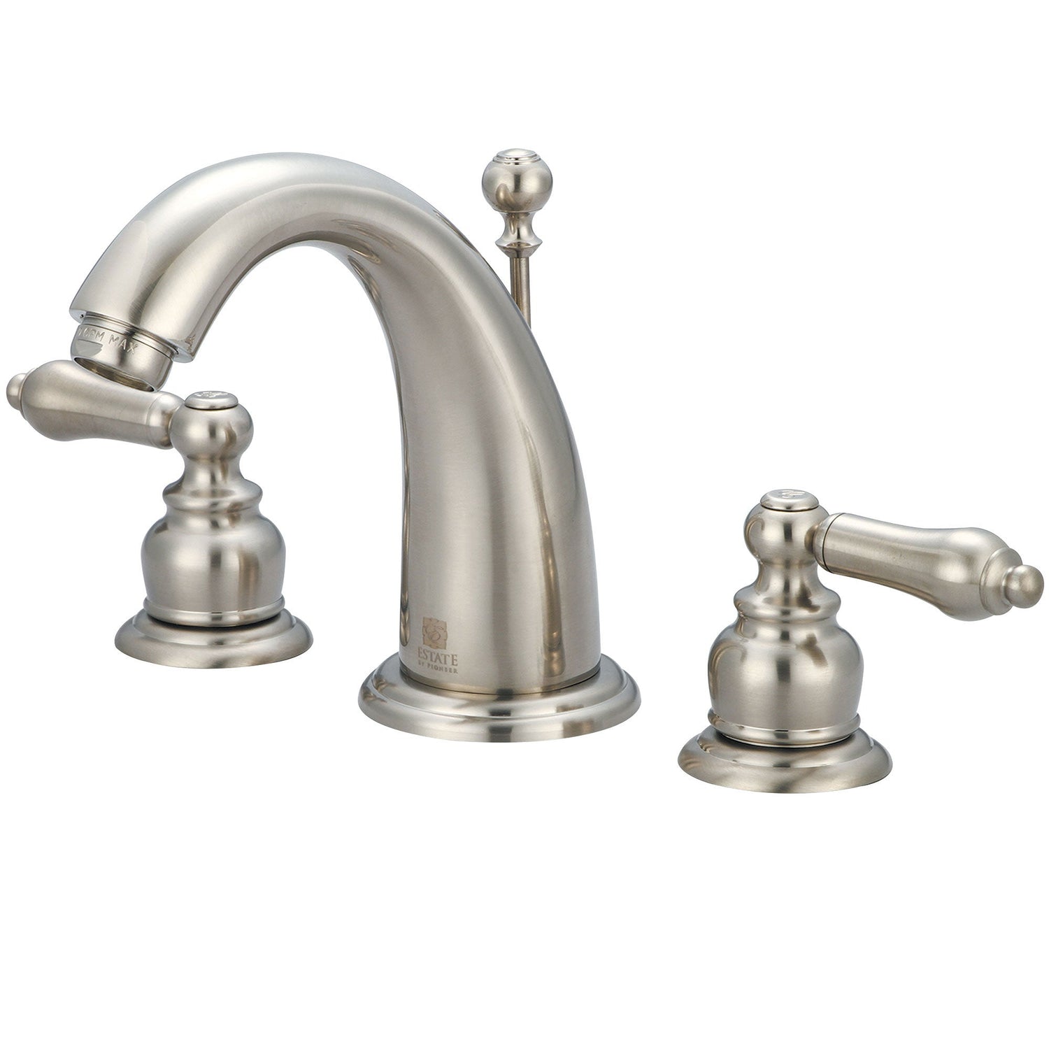 Pioneer 3BR400-BN Brentwood Two Handle Lavatory Widespread Faucet in Brushed Nickel