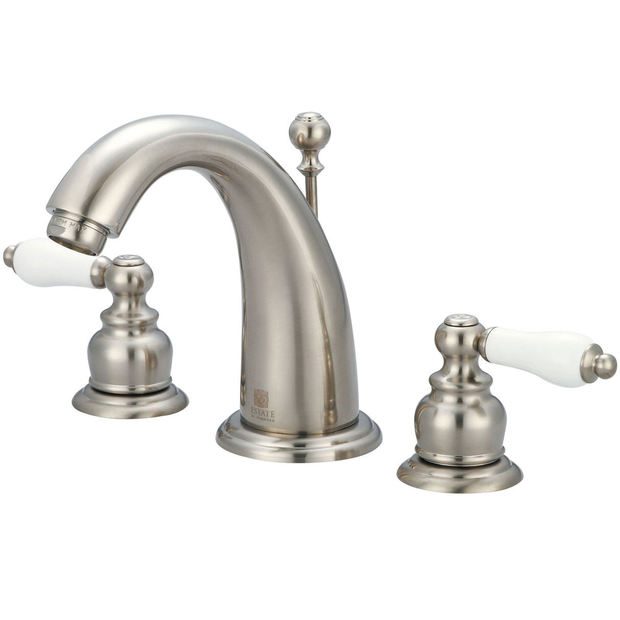 Pioneer 3BR410-BN Brentwood Two Handle Lavatory Widespread Faucet in Brushed Nickel
