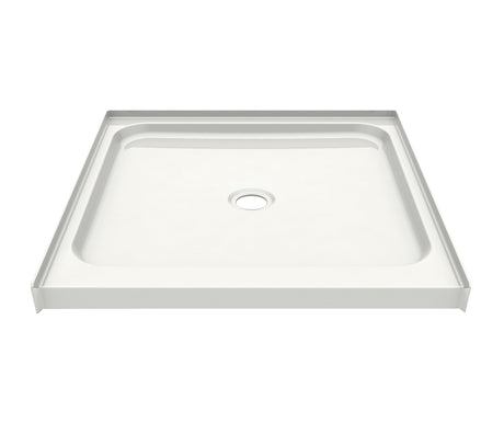 MAAX 145027-000-002-583 SPL 3636 AFR AcrylX Alcove Shower Base with Center Drain in White