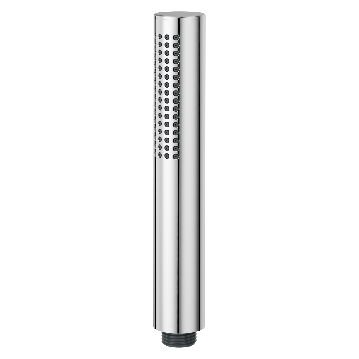 Modern Round Single Function Hand Shower Wand in Polished Chrome