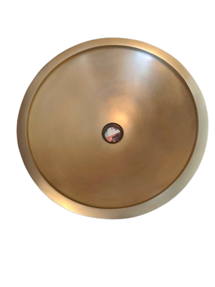 Porcher Solid Bronze Sink Golden Tone Temperantina 32390-00.945