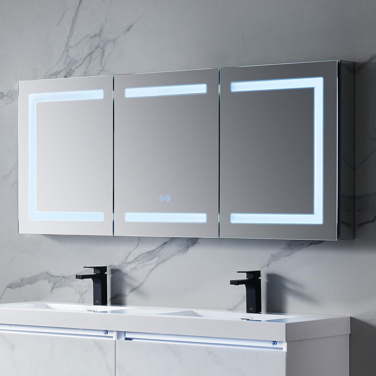 Blossom Rigel LED Medicine Cabinet – Versatile Sizes with Advanced Functionality