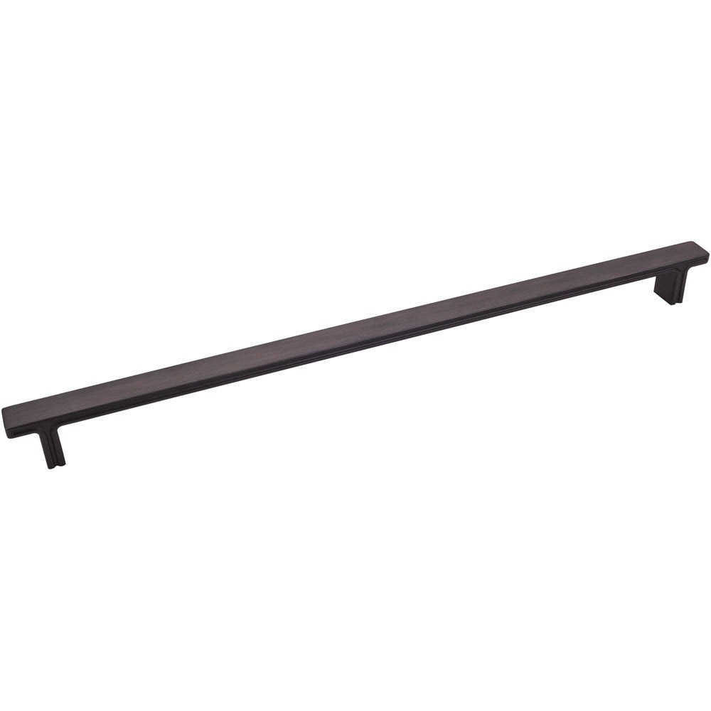 Jeffrey Alexander 867-320DBAC 320 mm Center-to-Center Brushed Oil Rubbed Bronze Square Anwick Cabinet Pull