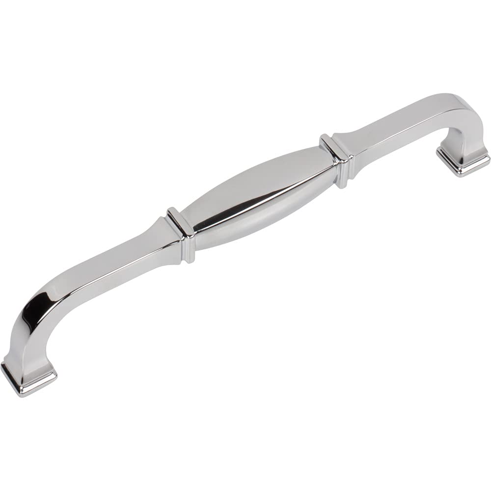 Jeffrey Alexander 278-160PC 160 mm Center-to-Center Polished Chrome Audrey Cabinet Pull