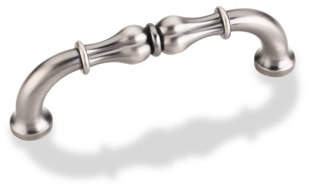 Jeffrey Alexander 818-96BNBDL 96 mm Center-to-Center Brushed Pewter Bella Cabinet Pull