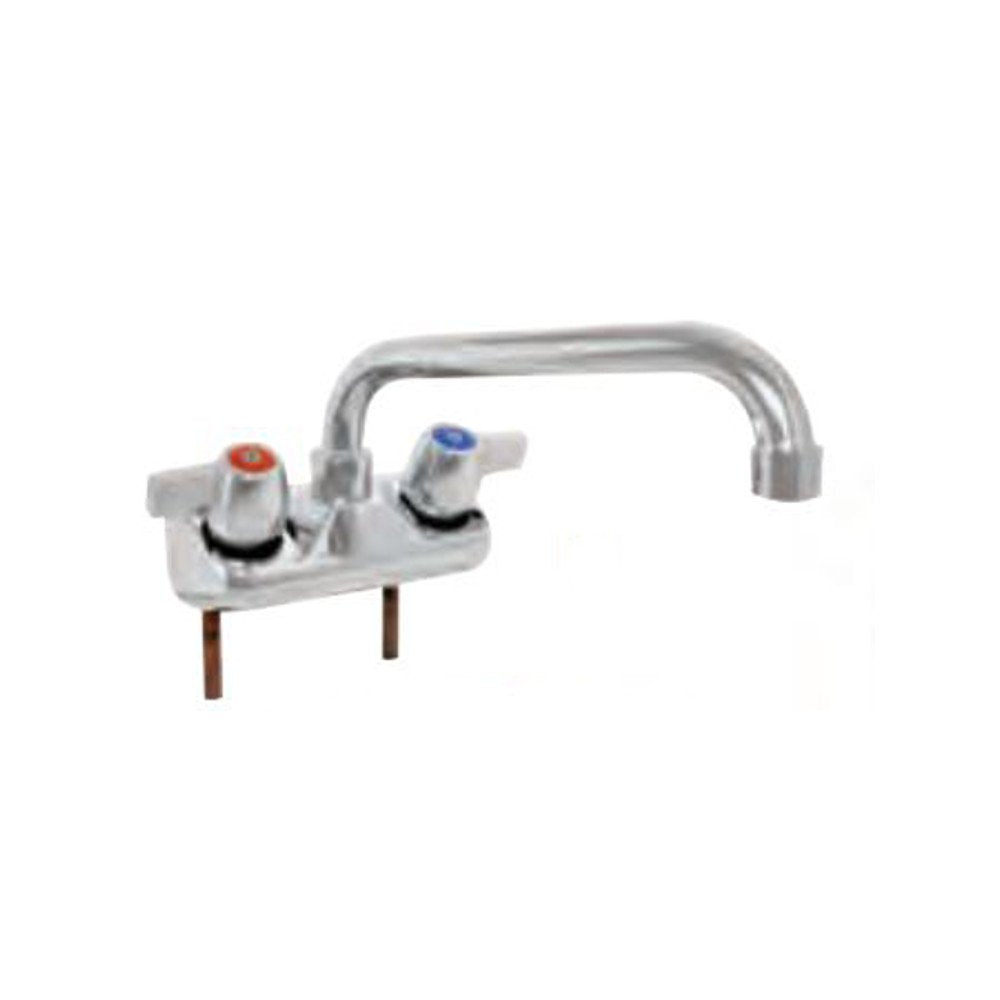 John Boos PBF-W2-8LF Splash Mount Faucet 8" Swing Spout
