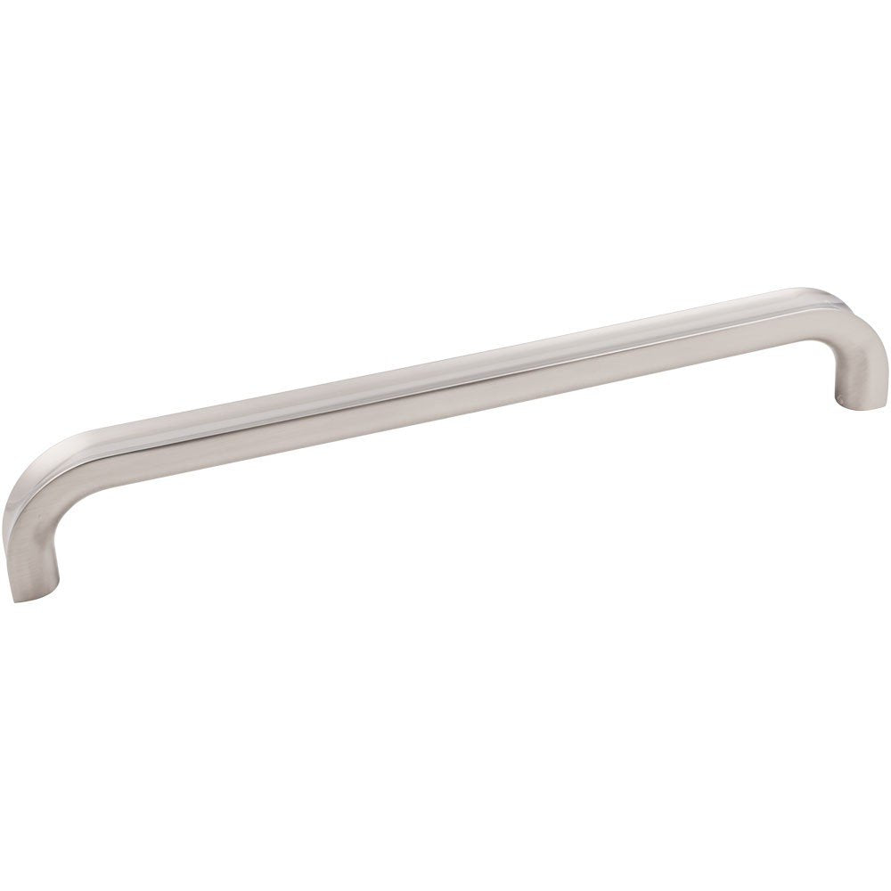 Jeffrey Alexander 667-12SN 12" Center-to-Center Satin Nickel Rae Appliance Handle