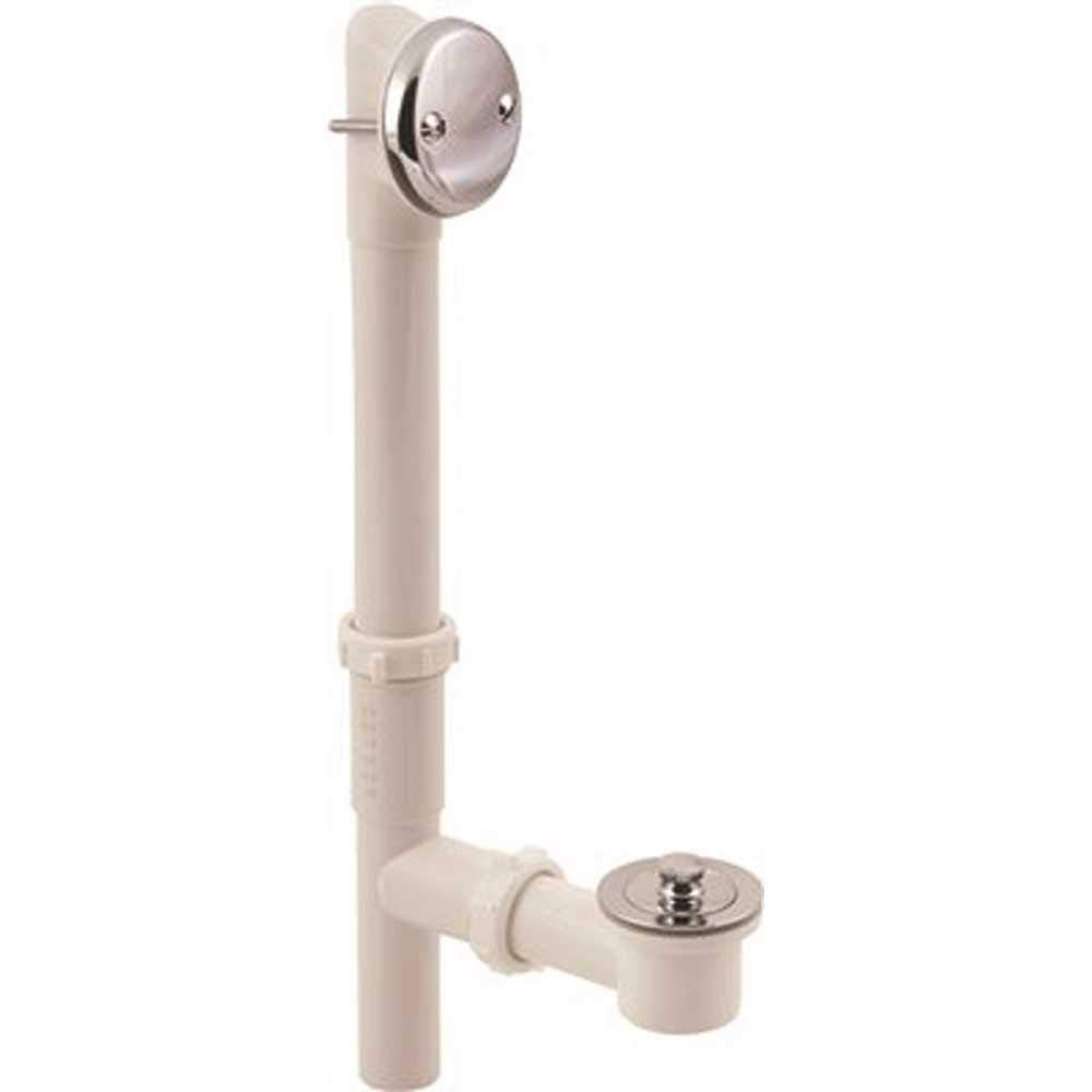 Gerber G0041550 Chrome Classics Pvc Lift & Turn Drain for Standard Tub
