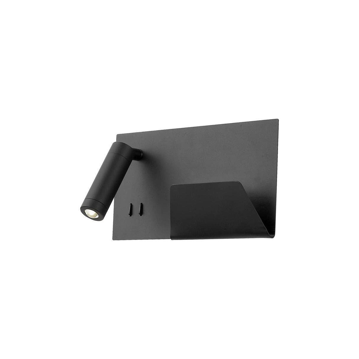 Kuzco WS16811L-BK DORCHESTER 11" WS Black 120V Non-Dimming LED 3000K 80CRI 16W