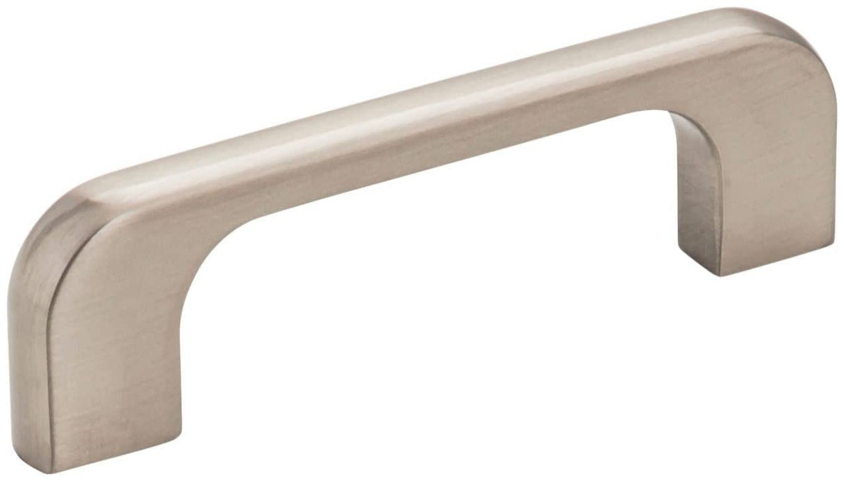 Jeffrey Alexander 264-3SN 3" Center-to-Center Satin Nickel Alvar Cabinet Pull