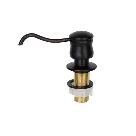Premier Copper Products PCP-701ORB Solid Brass Soap and Lotion Dispenser, Oil Rubbed Bronze