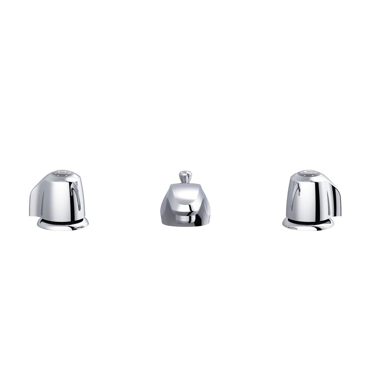 Gerber G0043071 Chrome Classics Two Handle Lavatory Faucet W/ Metal Handles ...