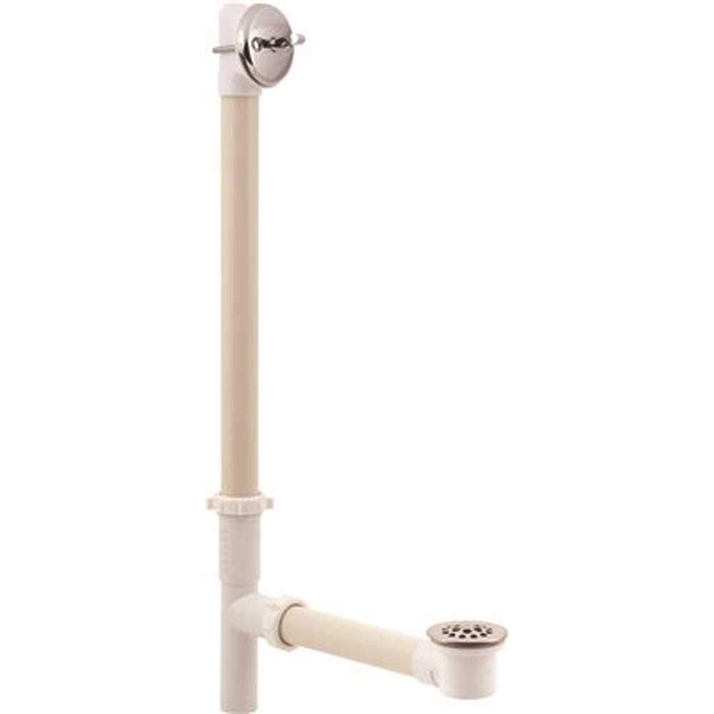 Gerber G0041513 Chrome Classics Pvc Trip Lever Drain for Roman Tub
