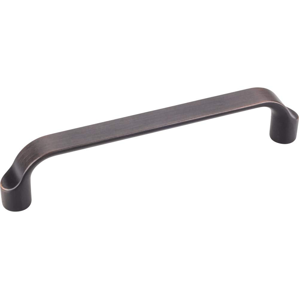 Elements 239-128DBAC 128 mm Center-to-Center Brushed Oil Rubbed Bronze Brenton Cabinet Pull