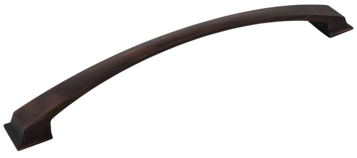 Jeffrey Alexander 944-12DBAC 12" Center-to-Center Brushed Oil Rubbed Bronze Arched Roman Appliance Handle
