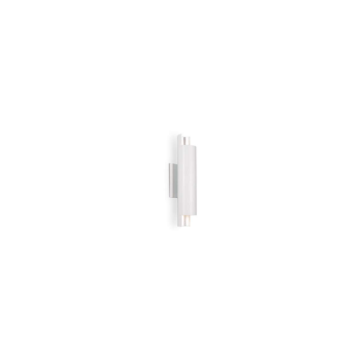 Kuzco WS41216-WH/SV DELA 16" WS White/Silver 120V ELV LED 3000K 90CRI 18W
