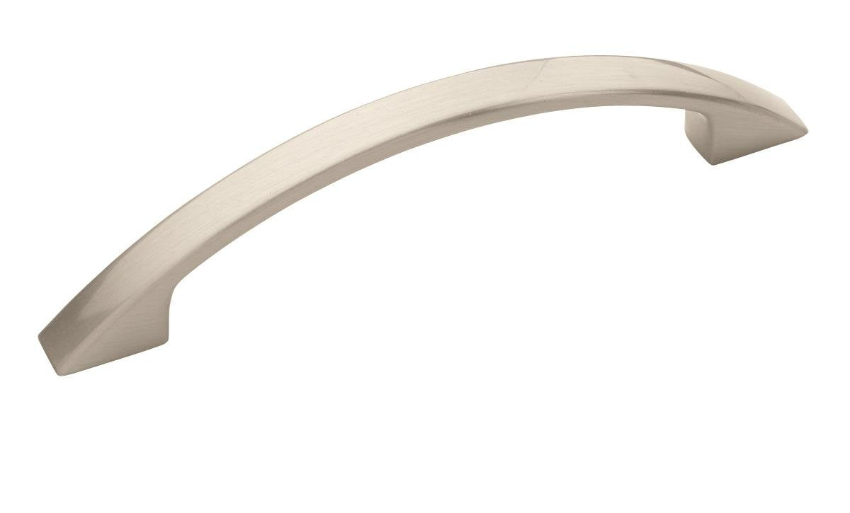 Amerock Cabinet Pull Satin Nickel 3-3/4 inch (96 mm) Center to Center Everyday Heritage 1 Pack Drawer Pull Drawer Handle Cabinet Hardware