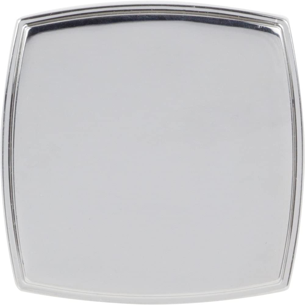 Jeffrey Alexander 141L-PC 1-3/4" Overall Length Polished Chrome Square Renzo Cabinet Knob