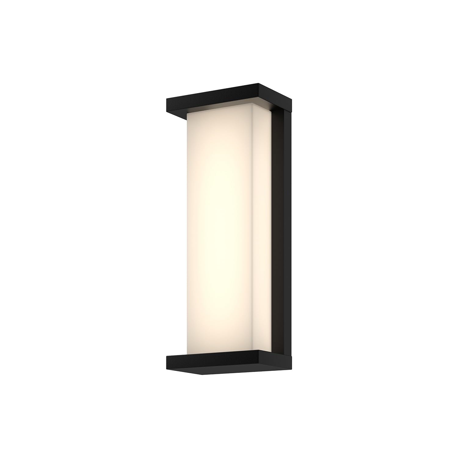 Kuzco EW70714-BK BRAVO 4" EXTERIOR WALL TEXTURED BLACK 120V ELV LED 3000K 90CRI 21W