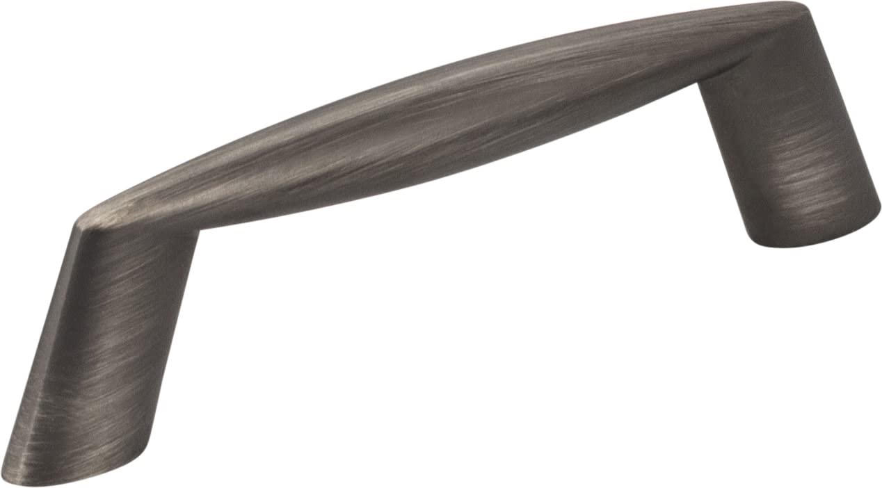 Elements 988-3BNBDL 3" Center-to-Center Brushed Pewter Zachary Cabinet Pull