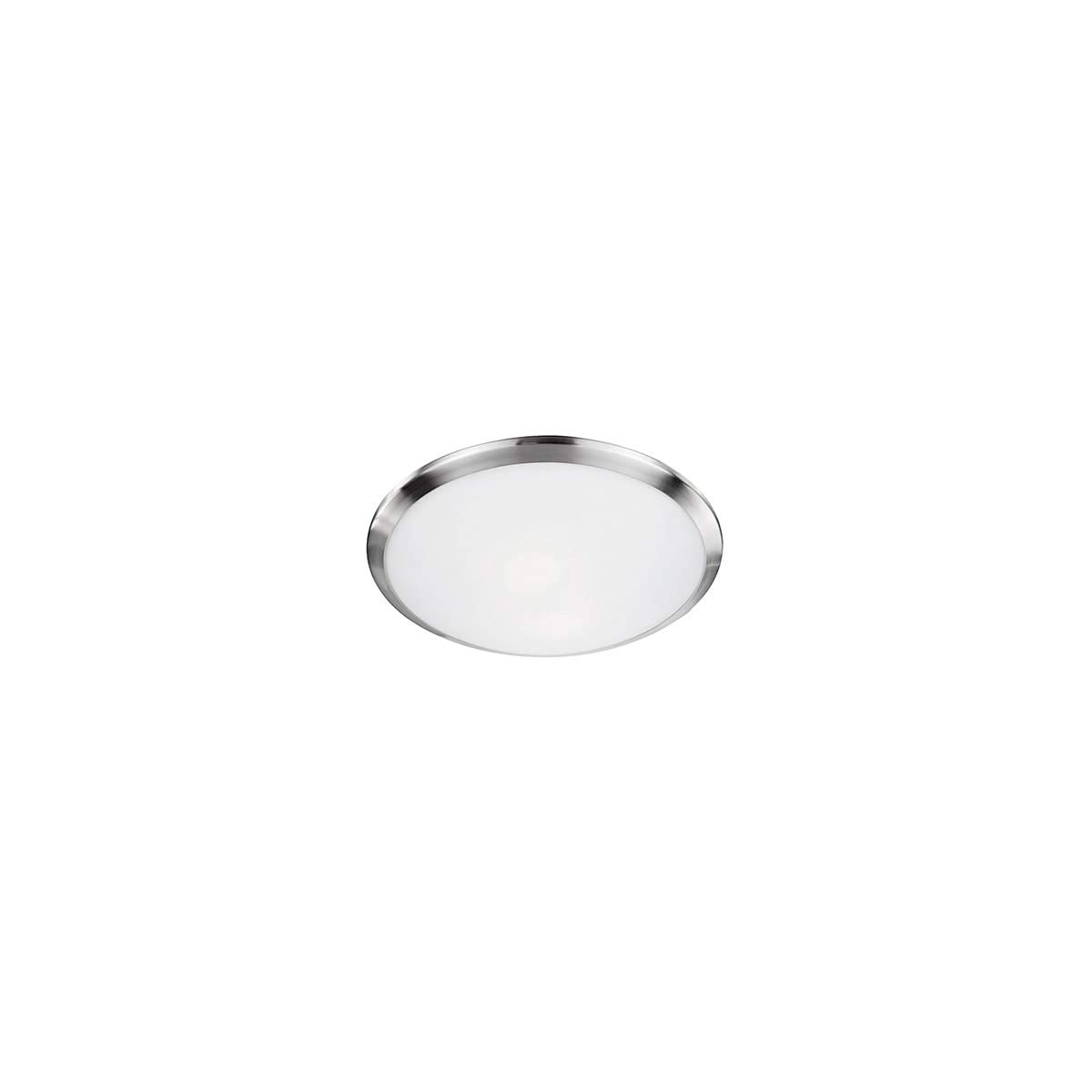 Kuzco 51562BN MALTA 15" FM Brushed Nickel 2 x 60W E26