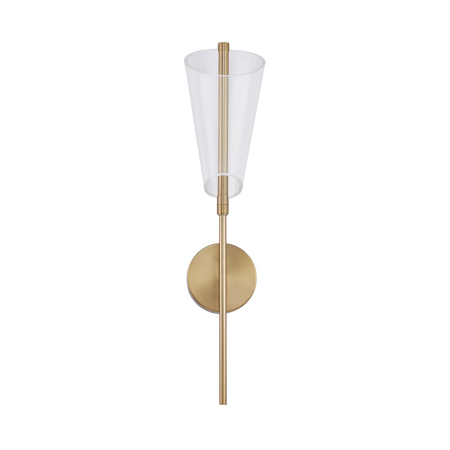 Kuzco WS62524-BG/LG MULBERRY 24" WS BRUSHED GOLD LIGHT GUIDE  14W LED 90 3000K DC LED