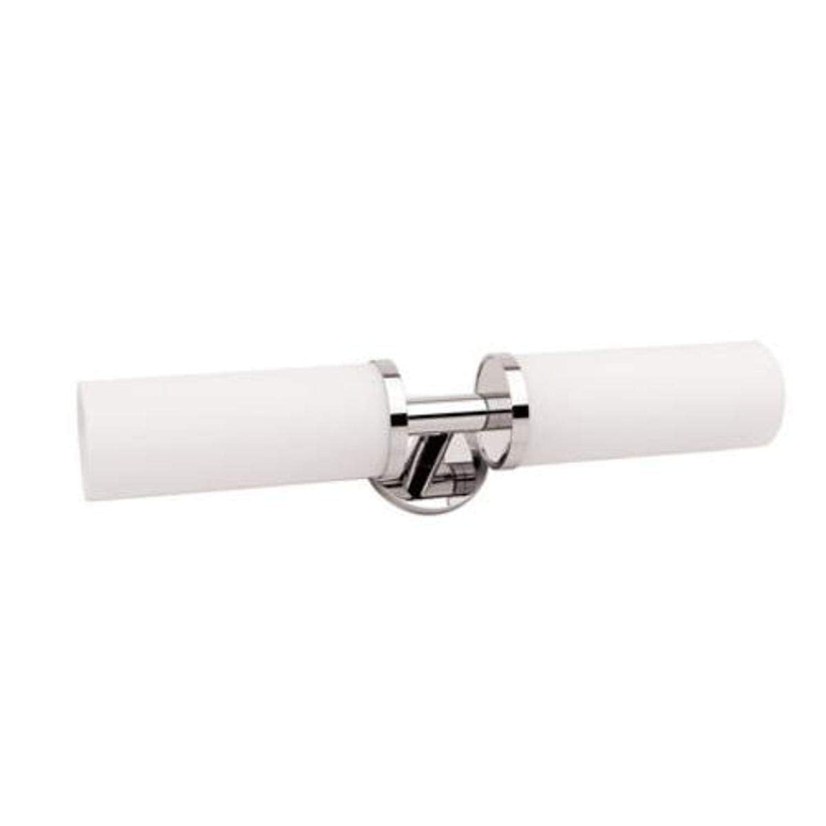 GINGER 4682/PC Kubic Double-Light Bathroom Sconce, Chrome