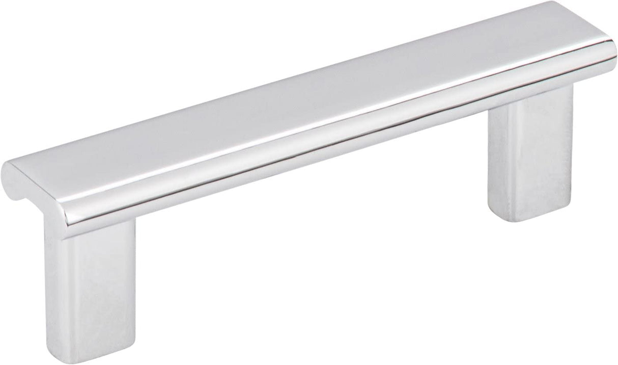 Elements 183-3PC 3" Center-to-Center Polished Chrome Square Park Cabinet Pull